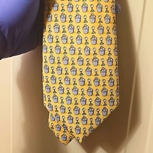 Vineyard Vines Yellow  Tie Golf